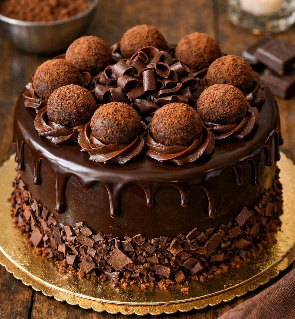 Cakelicious signature drip cake